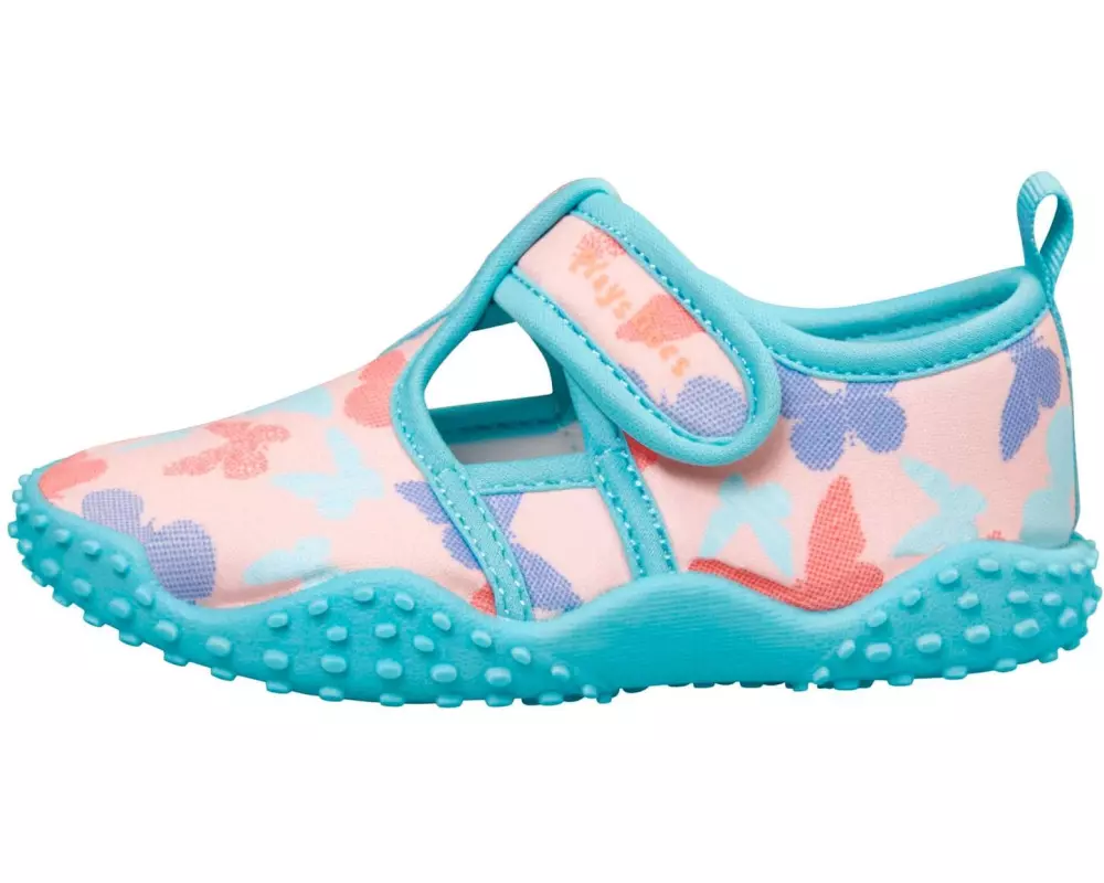 Playshoes Badeschuhe Schmetterling Rosa/Türkis Gr. 28-29