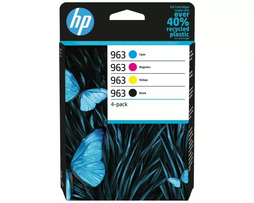 HP 963 CMYK Original Ink Cartridge 4-Pack
